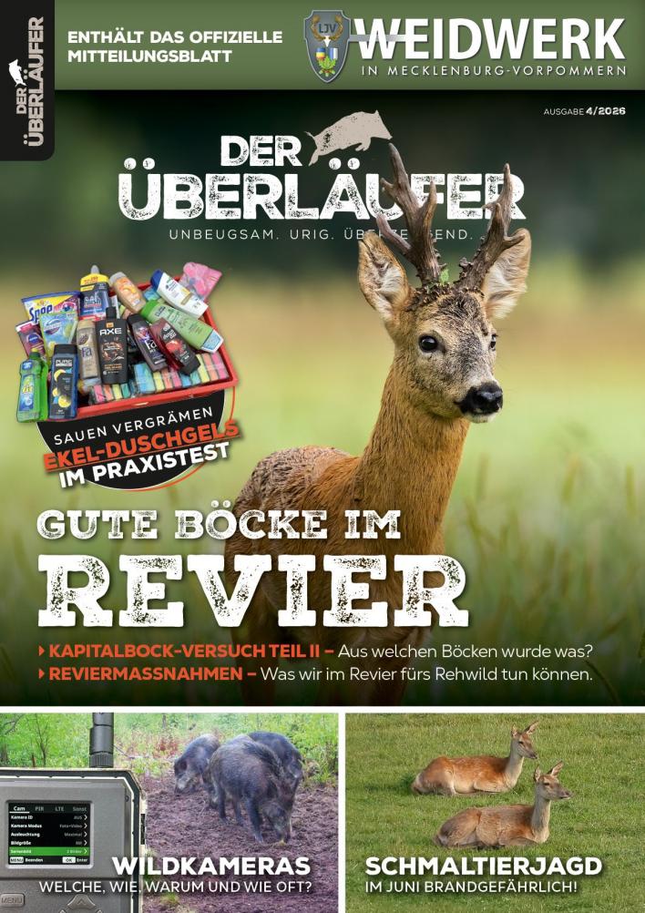 Der Überläufer 4/2026 LJV Mecklenburg-Vorpommer-Ausgabe